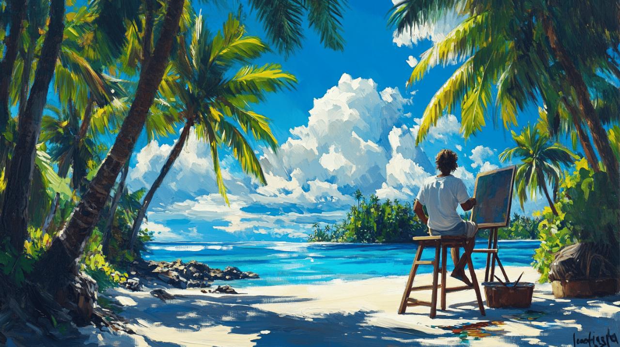 Stages de Peinture a Tahiti : Immersion Artistique au Cœur du Pacifique